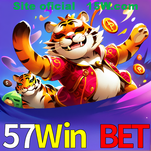 Imagem promocional da 57Win Bet mostrando a plataforma e suas vantagens